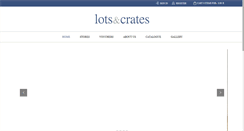 Desktop Screenshot of lotsandcrates.co.za